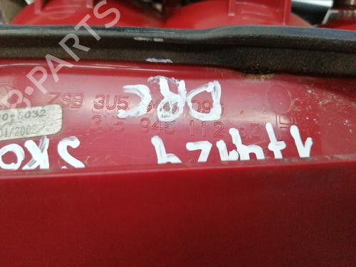 Right taillight SKODA SUPERB I (3U4) 1.9 TDI | BP15066053C35 
