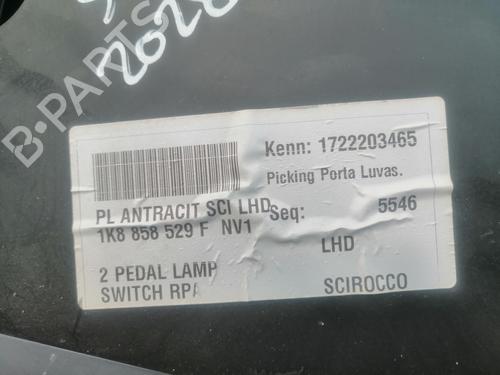 Glove box VW SCIROCCO III (137, 138)  | BP28107861C95 