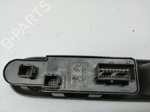 Left front window switch PEUGEOT 3008 I MPV (0U_) 1.6 HDi 115 / BlueHDi 115 | BP29904347I27