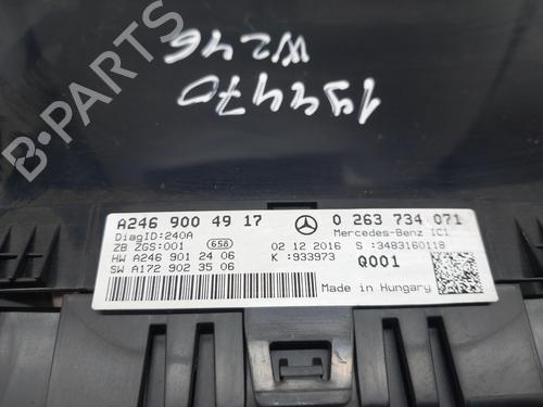 Instrument cluster MERCEDES-BENZ B-CLASS Sports Tourer (W246, W242)  | BP22519520C47 