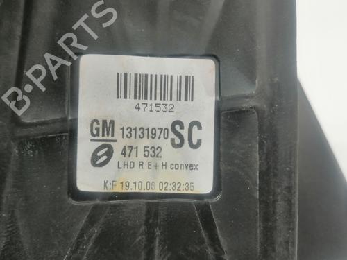 Right mirror OPEL ZAFIRA / ZAFIRA FAMILY B (A05)  | BP23237596C27 