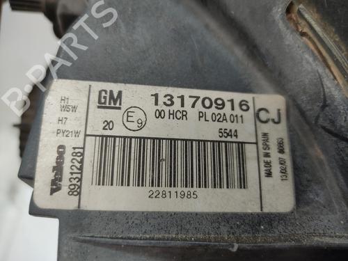 Højre forlygte OPEL VECTRA C (Z02)  | BP27222576C29 