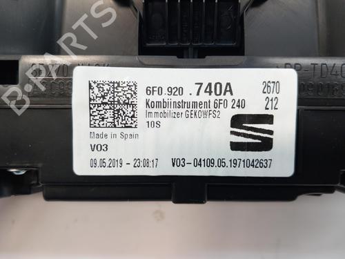 Instrument cluster SEAT ARONA (KJ7, KJP)  | BP28129809C47 