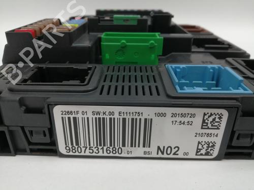Fuse box PEUGEOT 208 I (CA_, CC_) 1.6 HDi / BlueHDi 75 | BP18964292E1 