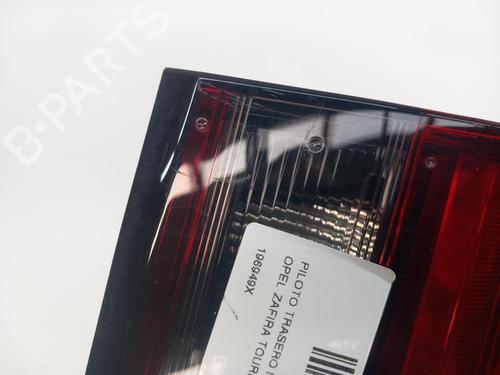 Left tailgate light OPEL ZAFIRA TOURER C (P12)  | BP29904165C79