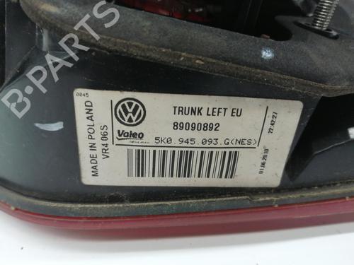 Right tailgate light VW GOLF VI (5K1)  | BP21550190C80 