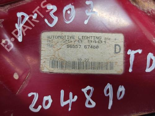 Right taillight PEUGEOT 307 (3A/C) | BP30390525C35