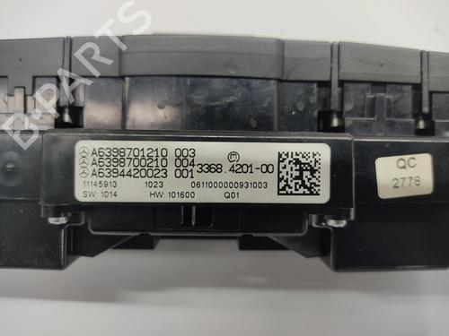 Warning switch MERCEDES-BENZ VITO / MIXTO Van (W639) 110 CDI (639.601, 639.603, 639.605) | BP29322228I22 