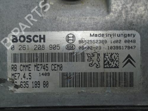Engine control unit (ECU) PEUGEOT PARTNER Tepee 1.6 VTi | BP7404307M57 