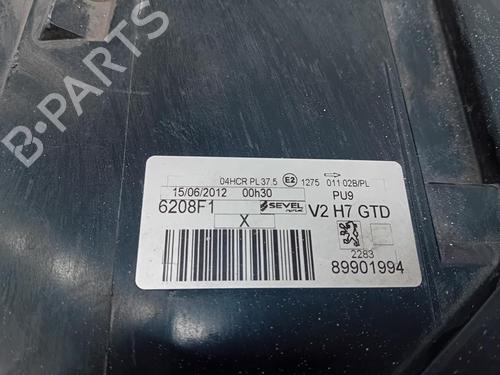 Left headlight PEUGEOT 807 (EB_) 2.2 HDi | BP36813658C28 - Image 3