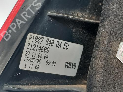 Right taillight VOLVO S40 II (544) 1.6 D | BP28278450C35 