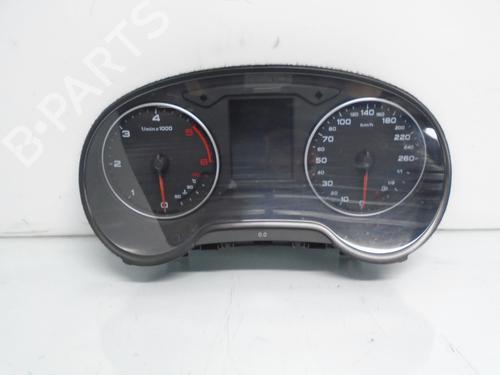 Used Instrument cluster AUDI A3 Sportback (8VA, 8VF) 2.0 TDI (150 hp) 7434634