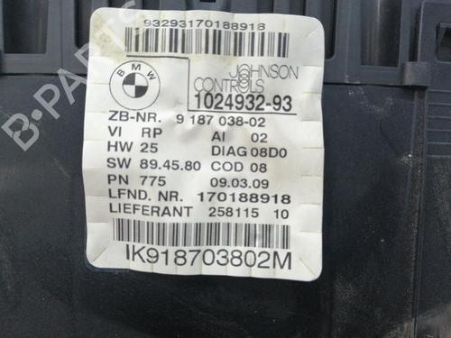 Instrument cluster BMW 1 (E81) 116 i | BP30727198C47