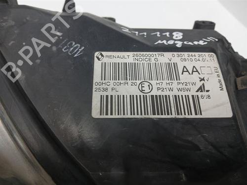Left headlight RENAULT MEGANE III Hatchback (BZ0/1_, B3_) 1.9 dCi (BZ0N, BZ0J) | BP38293003C28 - Image 4