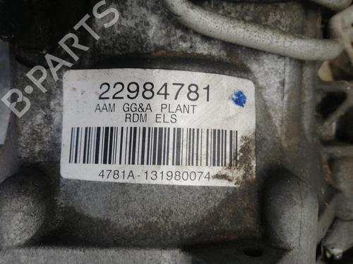 Rear differential OPEL INSIGNIA A (G09)  | BP31071909M24 