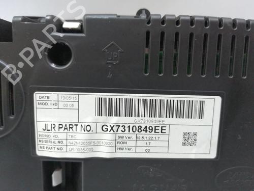 Instrument cluster JAGUAR XE (X760) 2.0 D | BP15905229C47 