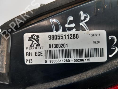 Right tailgate light PEUGEOT 3008 I MPV (0U_)  | BP29435101C80 