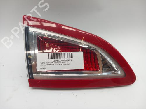 Venstre baglygte bagklap RENAULT SCÉNIC III (JZ0/1_) [2008-2016]  28155846