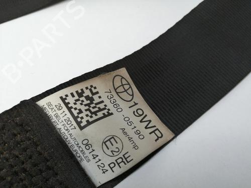 Rear right seatbelt TOYOTA AVENSIS Estate (_T27_)  | BP15947025I28 