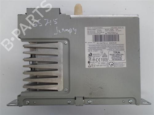 Used Radio Radio CITROËN JUMPY III Van (V_) 1.6 BlueHDi 115 (115 hp) 7549061 7549061