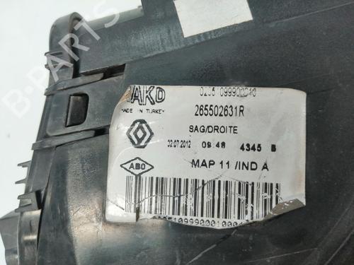 Right taillight RENAULT CLIO IV (BH_)  | BP16137521C35 
