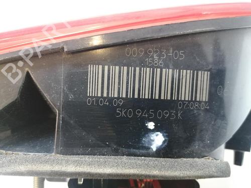 Left tailgate light VW GOLF VI (5K1)  | BP17052803C79 