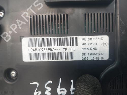 Instrument cluster RENAULT KADJAR (HA_, HL_) 1.6 dCi 130 (HLA4) | BP19154919C47 