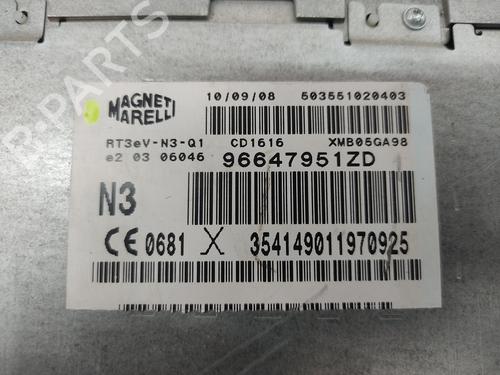 Radio CITROËN C5 II (RC_) 2.0 HDi (RCRHRH) | BP29306079E6 