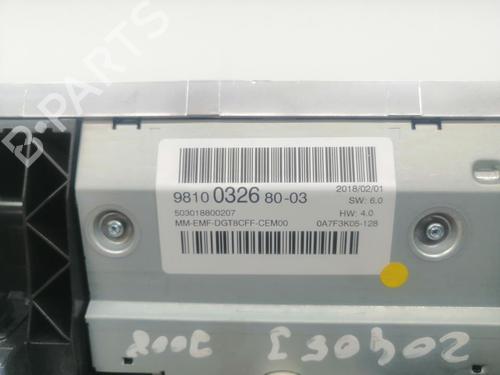 Display monitor PEUGEOT 3008 II SUV (MC_, MR_, MJ_, M4_) 1.6 BlueHDi 120 | BP30178572C48