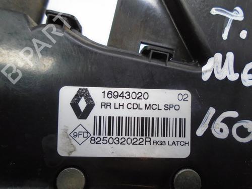 Rear left lock RENAULT MEGANE IV Hatchback (B9A/M/N_) 1.5 dCi 110 (B9A3) | BP8402705C100 
