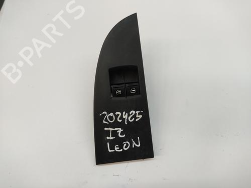 Used Left front window switch SEAT LEON (1P1) [2005-2013]  29340456