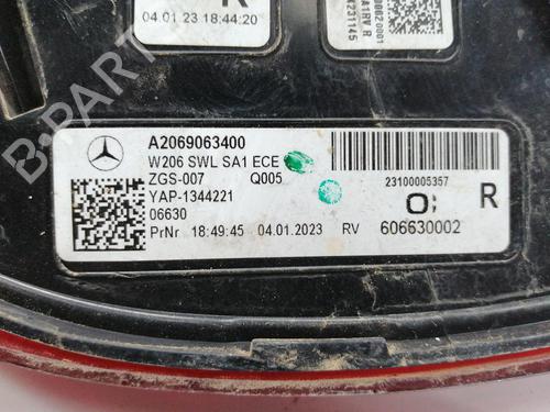 Right taillight MERCEDES-BENZ C-CLASS (W206) C 220 d (206.004) | BP35736758C35 - Image 4