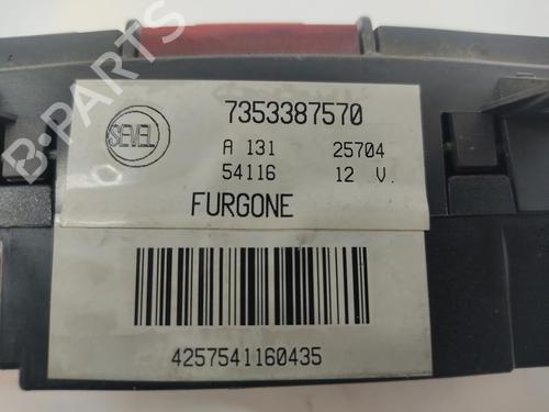 Warning switch PEUGEOT BOXER Bus (244, Z_)  | BP29863538I22