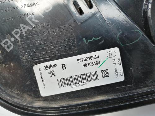 Right taillight PEUGEOT 208 II (UB_, UP_, UW_, UJ_)  | BP29435186C35 