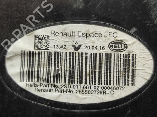 Høyre baklys RENAULT ESPACE V (JR_) | BP30792332C35