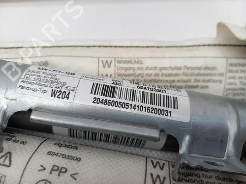 Left curtain airbag MERCEDES-BENZ C-CLASS (W204) C 220 CDI (204.008) | BP18141163C11 
