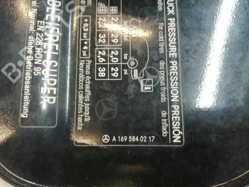 Fuel flap MERCEDES-BENZ A-CLASS (W169) A 200 (169.033, 169.333) | BP16700112C131 
