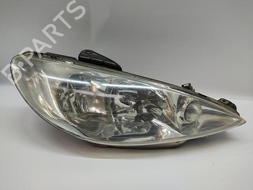 Højre forlygte PEUGEOT 206 Hatchback (2A/C) [1998-2012]  30709819