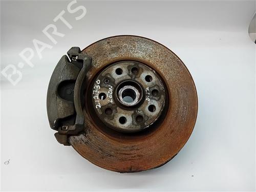Used Left front steering knuckle Left front steering knuckle SEAT LEON (5F1) 2.0 TDI (184 hp) 40025537 40025537