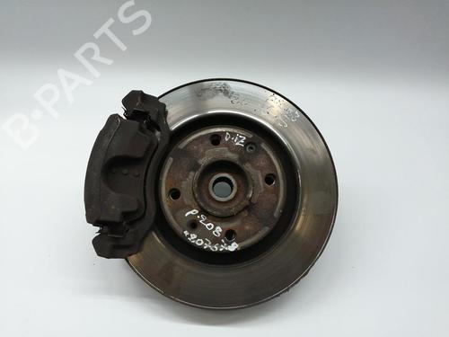 Used Left front steering knuckle Left front steering knuckle PEUGEOT 208 I (CA_, CC_) [2012-2021] 33440516 33440516