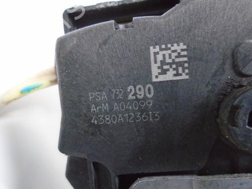 Front right lock PEUGEOT 3008 I MPV (0U_) 1.6 HDi | BP8643527C97 