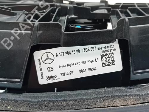 Right tailgate light MERCEDES-BENZ A-CLASS Saloon (V177) A 250 e (177.186) | BP37182413C80 - Image 4