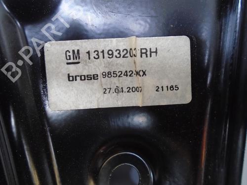 Rear right window mechanism OPEL ASTRA H TwinTop (A04) 1.6 (L67) | BP7211541C25 