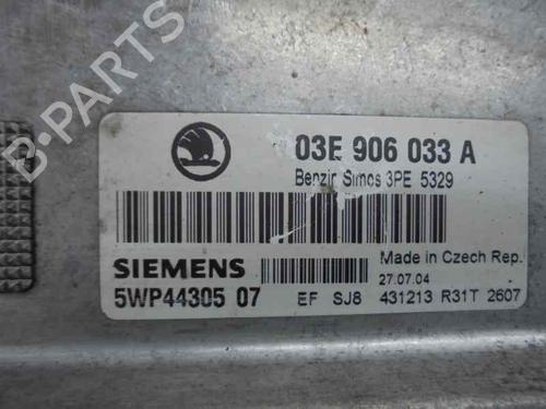 Engine control unit (ECU) SKODA FABIA I (6Y2)  | BP5524982M57 