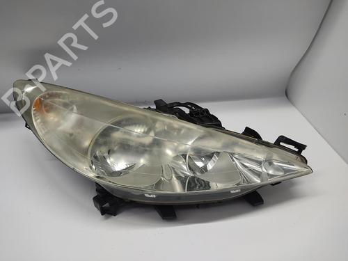 Used Right headlight PEUGEOT 207 SW (WK_) 1.6 HDi (90 hp) 31356488
