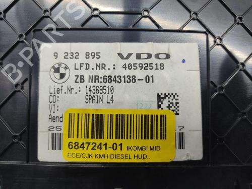 Instrument cluster BMW 3 Touring (F31) 320 d xDrive | BP26491822C47 