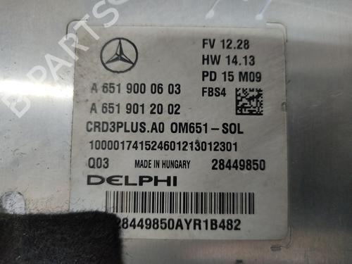 Engine control unit (ECU) MERCEDES-BENZ C-CLASS (W205) C 220 BlueTEC / d (205.002, 205.004) | BP28278504M57 