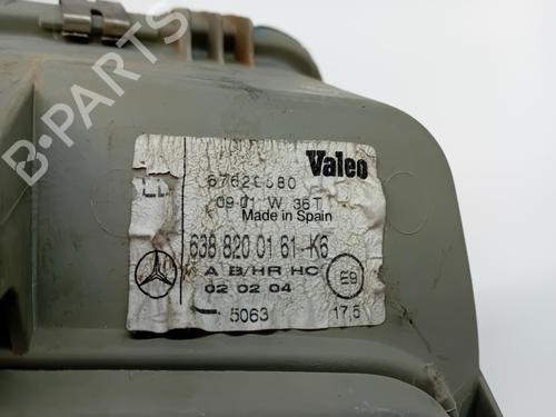 Right headlight MERCEDES-BENZ VITO Van (W638) 110 CDI 2.2 (638.094) | BP27498198C29 