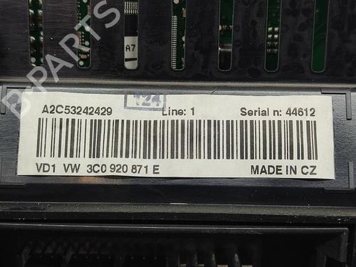 Instrument cluster VW PASSAT B6 (3C2) | BP35905206C47 - Image 3