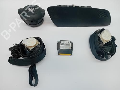 Used Airbag Kit VW POLO V (6R1, 6C1) 1.4 (6R1) (85 hp) 25910106